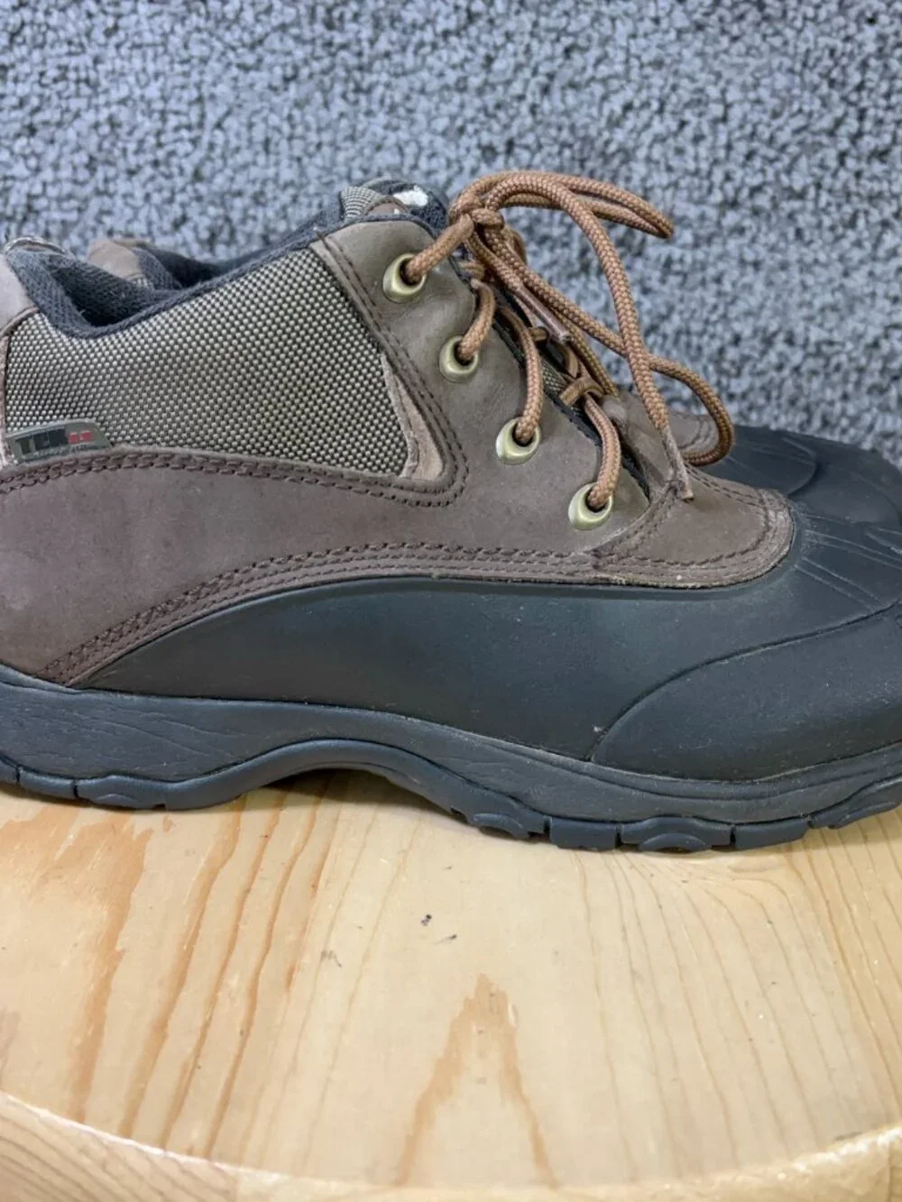 LL Bean Storm Chaser Tek 2.5 Boots Mens Size 10 Leather Waterproof Duck Lace Up